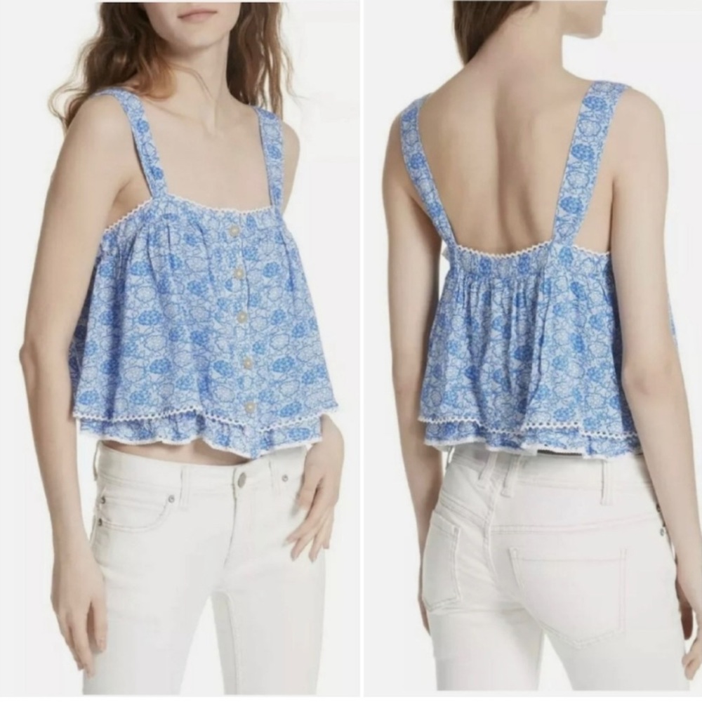 Altar’d State button down floral tank